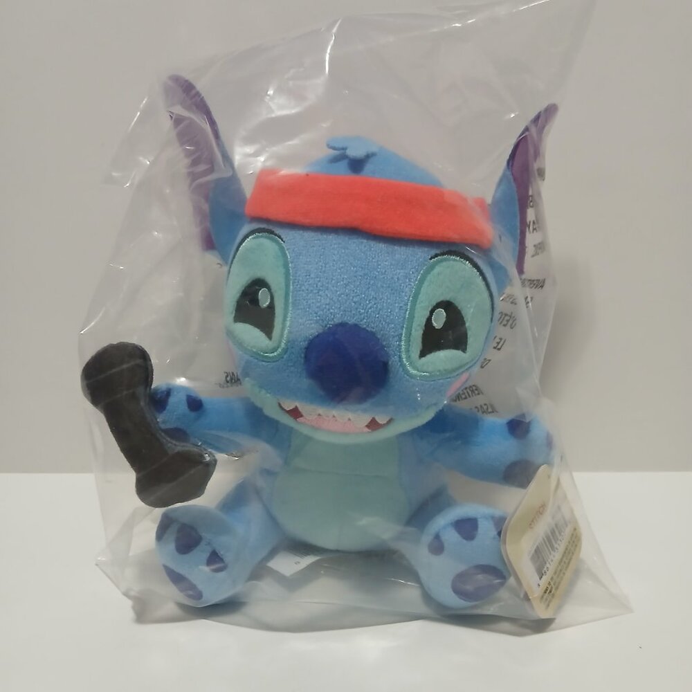 Disney Stitch That's So Stitch with Dumbbell Plush Toy Lilo & Stitch NWT NEW